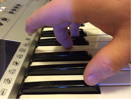 1–3–4 fingering